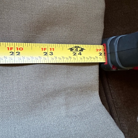 Chaps Brown Tan Pure New Wool Pure Laine Vierge Single Breasted Blazer S… - Picture 15 of 15